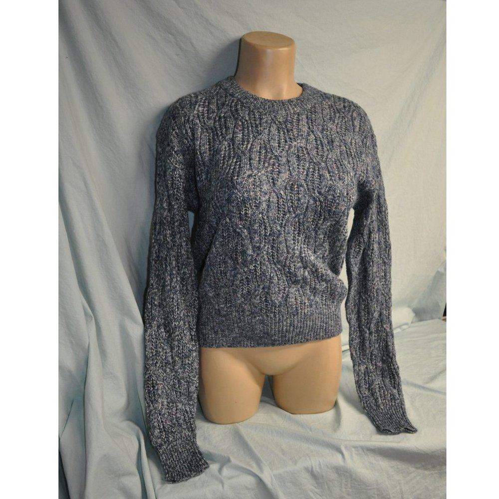 women's sweater Reserve Fairfax blue sz Large (w1666)